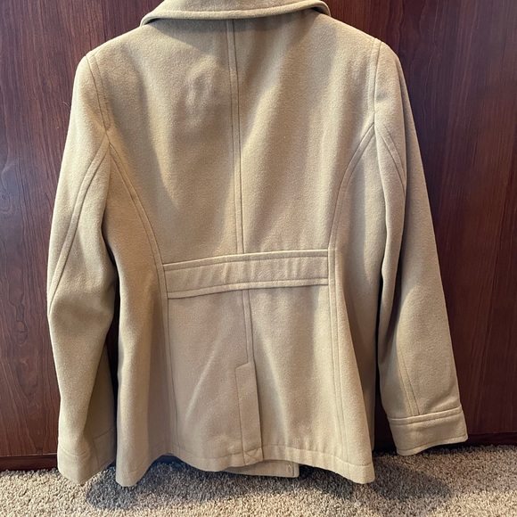 Old Navy Wool Tan Coat - Picture 2 of 2